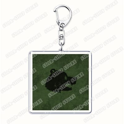 Hete Game Vlaggetjes Sleutelhangers voor Vrouwen Accessoires Tasbevestiging Blad Embleem Sleutelhangers Sieraden Vrienden Fans Gaming Cadeaus gray