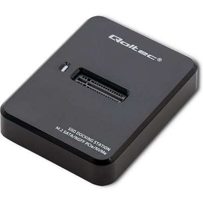 Qoltec SSD-dockingstation M.2 SATA/PCIe |   NGFF/NVMe |   USB 3.1