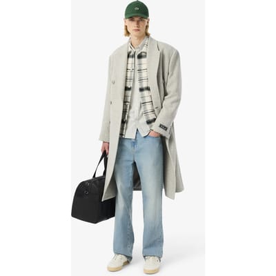 Lacoste Long Sleeve Woven Shirt Lapland/sinople Größe: 42 | Casual hemden Outlet | Herren