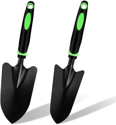 Dailygoods- Tuinschep Klein - Stalen Plantenschep - Handschep - Tuinschepje - Schep voor Planten - Ideaal voor Verplanten - Tuinschop