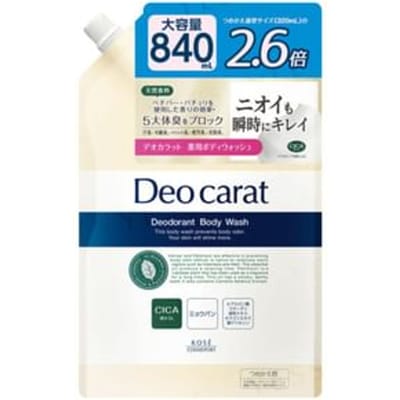 Kose - Deo Carat Deodorant Body Wash Jumbo Refill 840ml
