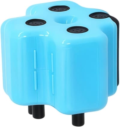 Wiskunde Rolstempel - Cijfer Stempel - Rekenen Leren - Dynamische Vergelijkingsgenerator - 9 x 9 x 6 cm - Blauw