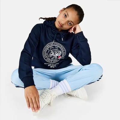 AFC Ajax Amsterdam Logo Hoody Blauw Mijn Club 116