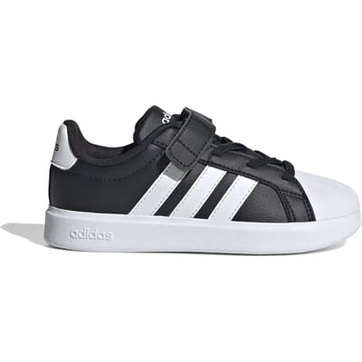 Adidas Streettalk Peuterschoenen - Zwart - Maat 34 - Mesh/Synthetisch