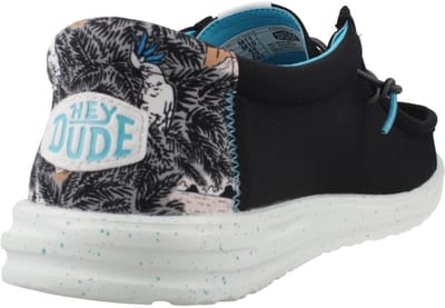HEYDUDE - Wally H2O Heren Instappers Tropical Black - Maat 41