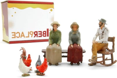 Figuren Set - Modelbouw Figuren - Diorama Bouwen - Handbeschilderd Realisme - Schaal 1:225-1:25 - Meerkleurig