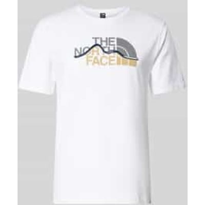 THE NORTH FACE - Mountain Line Regular Graphic T - Shirt voor heren - TNF WHITE , XXL