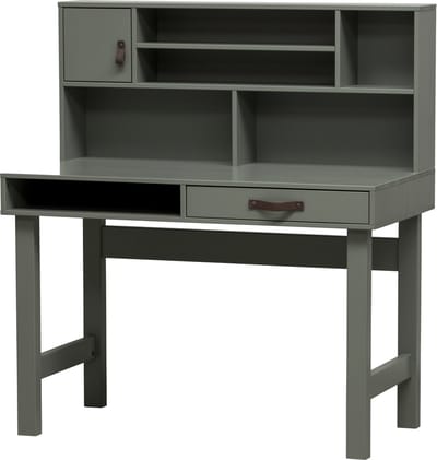 Vtwonen Bureau Vtwonen Stage - Hout - Groen - 110 x 122 x 58 cm (BxHxD)