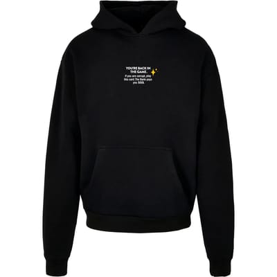 Mister Tee - Intepol Ultraheavy Oversize Hoodie/trui - L - Zwart