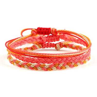 Sorprese armband - Porto - armband dames - gevlochten - verstelbaar - cadeau F