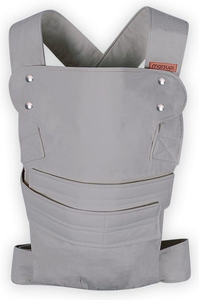 Marsupi Breeze Grijs - maat S/M - taille 65-100 cm - draagzak baby