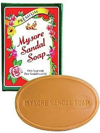 Natuurlijke Zeep - Sandalwood Kruidenolie - Dagelijkse Reiniging - Pure Sandelhoutolie - 75 gram - Bruin