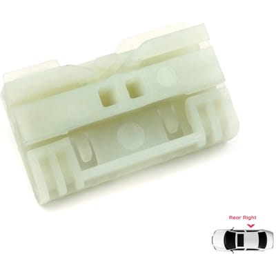 BWR1047 Clips de réparation de lève-vitre Arrière Droit pour Renault Clio MK3 BR CR KR SR 2005-2014 5 Portes 8200291153