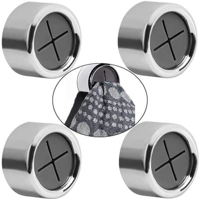 Unyqoos ® Zelfklevende Handdoekhouder voor Badkamer en Keuken - Set van 4 Stuks