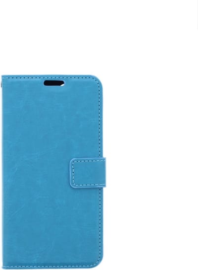 LuxeBass Hoesje geschikt voor iPhone 12 Pro - Bookcase Turquoise- portemonnee hoesje - telefoonhoes - gsm hoes - telefoonhoesjes