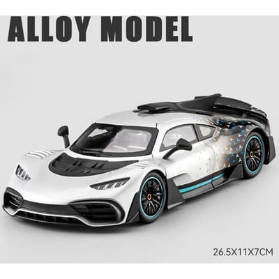 1:18 Mercedes Benz Amg One 300Sl Gtr Gt Supercar Alliage Métal Moulé Sous Pression Modèle De Voiture Affichage De Bureau Objet De Collection Ornement Cadeau De Vacances