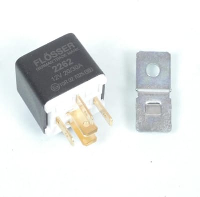 elektrisch wisselrelais 5 nokken 12v 20/30a flosser 2262 voor motor scooter