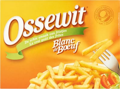 Ossewit Blanc de boeuf - vast frituurvet voor optimaal bakresultaat - 12 x 1 kilo