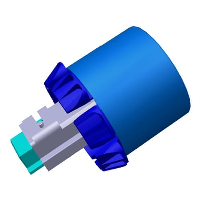 AEG knop, dubbele energieregelaar, wit, 9-0 140235430042