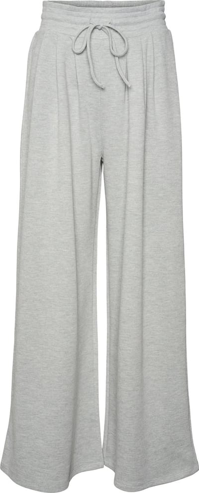 Vero Moda Broek Vmjanet Hw Wide Pant Jrs Ga 10321695 Light Grey Melange Dames Maat - M