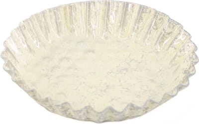 HomeBound by KY | Metalen schaaltje honeycomb wit | schaaltje | 11x6,5x2,5cm | leuk voor amberblokjes