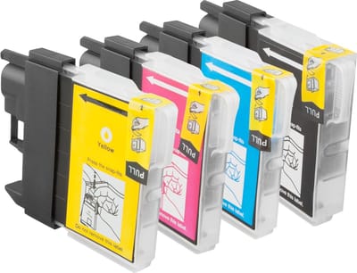 Huismerk geschikt voor Brother LC-980 XL inktcartridges - DCP/MFC - 145C - 165C - 195C - 365CN - 375CW - 250C - 255CW - 290C - 295CN - J615W