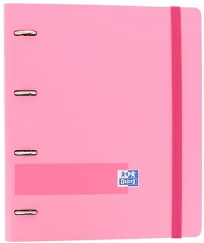 Ringmap Oxford A4+ Roze