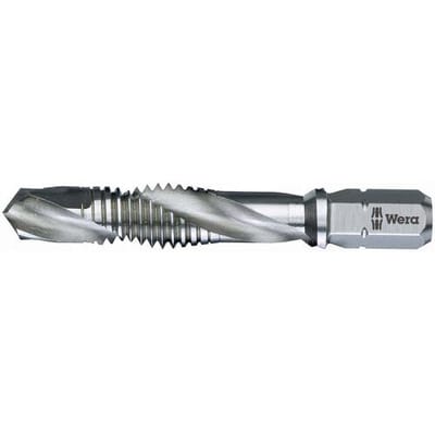 Wera 05104643001 847 Combinatietapboor Metrisch M6 Rechtssnijdend DIN 3126 HSS 1 stuk(s)