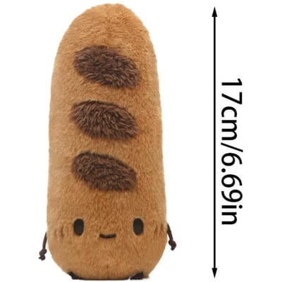 Schattige Brood Pluche Speelgoed Croissants Toast Pluizig Zacht Poppetje Realistische Decoratieve Ornamenten Goede Gezel Verjaardagscadeaus Voor Kinderen