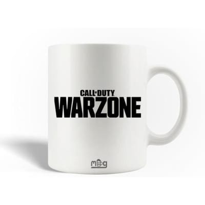 Mug - Call of Duty - Warzone - Céramique - Noir - 30cl - Compatible lave-vaisselle