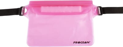 Droogtas | heuptas | Procean | transparant roze