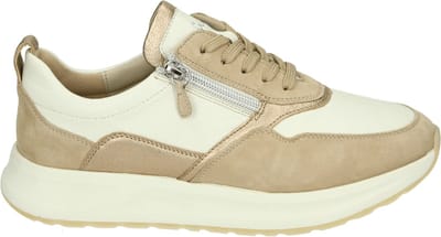 Sioux - SUNIVLA-702-J - Lage sneakersDames sneakers - Kleur: Wit/beige - Maat: 36