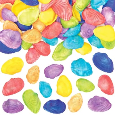 Zandbak Schelp - Knutsel Schelpen - Rainbow Kleur - Set van 150 Stuks - Ideaal voor Creatieve Projecten - Voor Kinderen