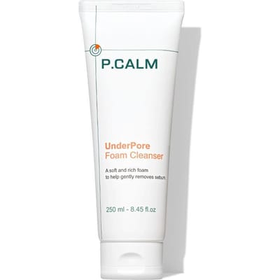 P.CALM UnderPore Gezichtsfoamreiniger (250ml) - Diepe Reiniging & Poriënverzorging