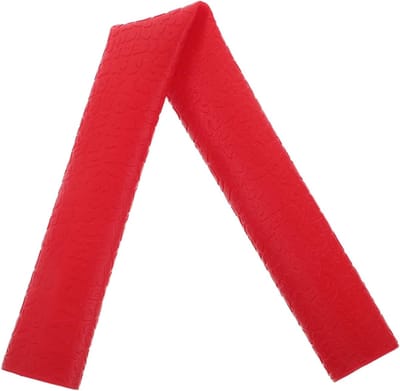 Biljartkeu Gripbeschermer - Poolkeu Sleeve - Stabiele Controle - Antislip Siliconen - 28.5x3.2cm - Rood