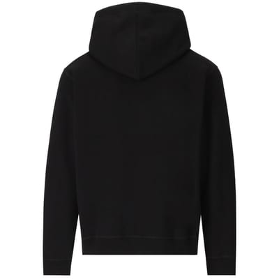 Dsquared2 losse pasvorm Santa Dan logo zwarte hoodie