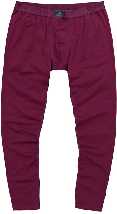 JAY-PI - Heren - Ski ondergoed skiwear underwear level 2 - Donker wijnrood - Maat 3XL