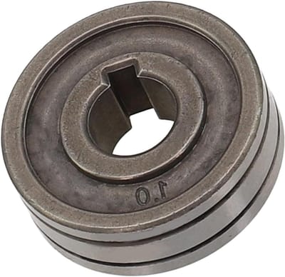 MIG lasdraad invoerrol onderdelen 1 stuk V groef voor 0 6 tot 10 draadmaten, perfect voor standaard MIG-machines (0,8-1,0)