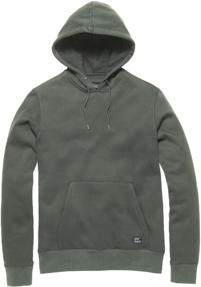 Vintage Industries Hoodie Derby Sweatshirt met capuchon Mid Grey
