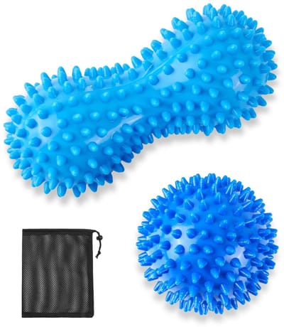 Dailygoods- Massageballen Set - Harde Massageballen - Pijnverlichting Voeten - Plantaire Fasciitis - Triggerpoint - Duurzaam Kunststof - Massagebal