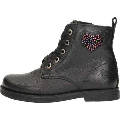 KEQ Veterschoen hoog Veterschoen hoog - Zwart - Maat 22