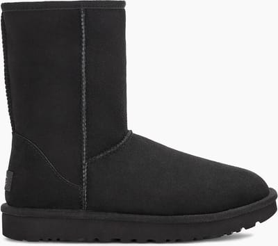 UGG® Classic Short II-laars voor dames  in Black, Maat 37, Shearling
