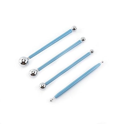Store_8 - Keramische modelleringstool - Dubbelzijdig gereedschap - Voor kleisculpturen - Inclusief 4-delige set - Perfecte controle - Ideaal voor h...