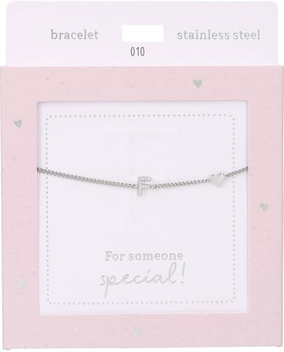 Depesche - Armband "Heart of Gold" - mot. 010 - F - silver
