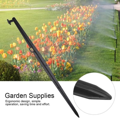 Tuinsproeiers - Druppelaars - Planten Water Geven - Gladde Rand - 20 Stokjes - Zwart