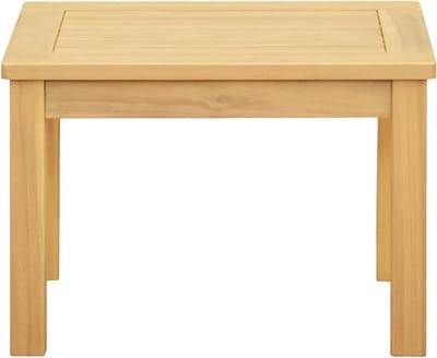 Rustieke Salontafel - Bijzettafel Hout - Buiten Ontspannen - Massief Acaciahout - 50 x 35 x 36 cm - Bruin