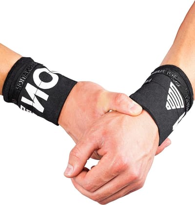 Performance Polsverbanden met siliconenprint - Verbeterde stabiliteit en prestaties - Calisthenics krachttraining crossfit fitness - Mannen vrouwen