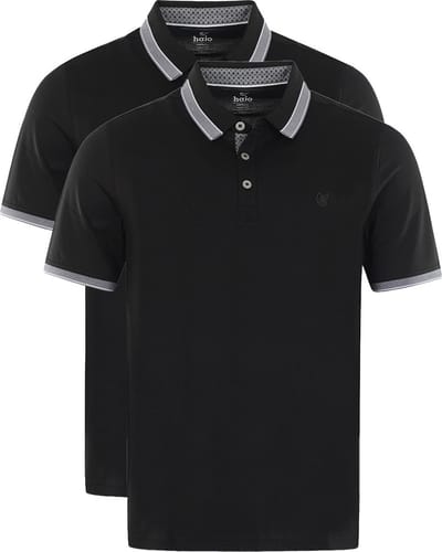 Hajo Heren poloshirt 2 pack Pique