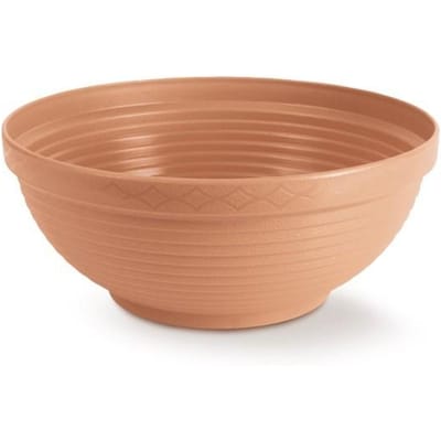 Prosperplast Plantenpot - kunststof D40 x H17 cm - terracotta - binnen/buiten - bloempot
