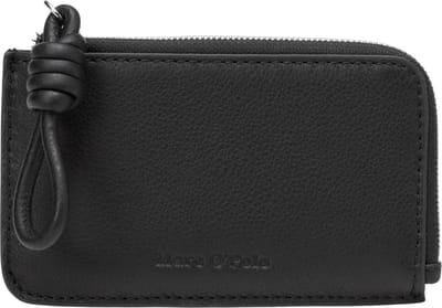 Marc O'Polo Kaarthoes Florica Zip Wallet Black Zwart